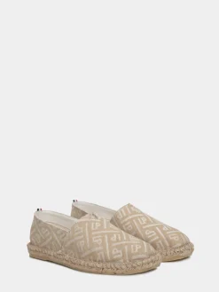 MULHER LION OF PORCHES Sapatos^Alpercatas denim com monograma