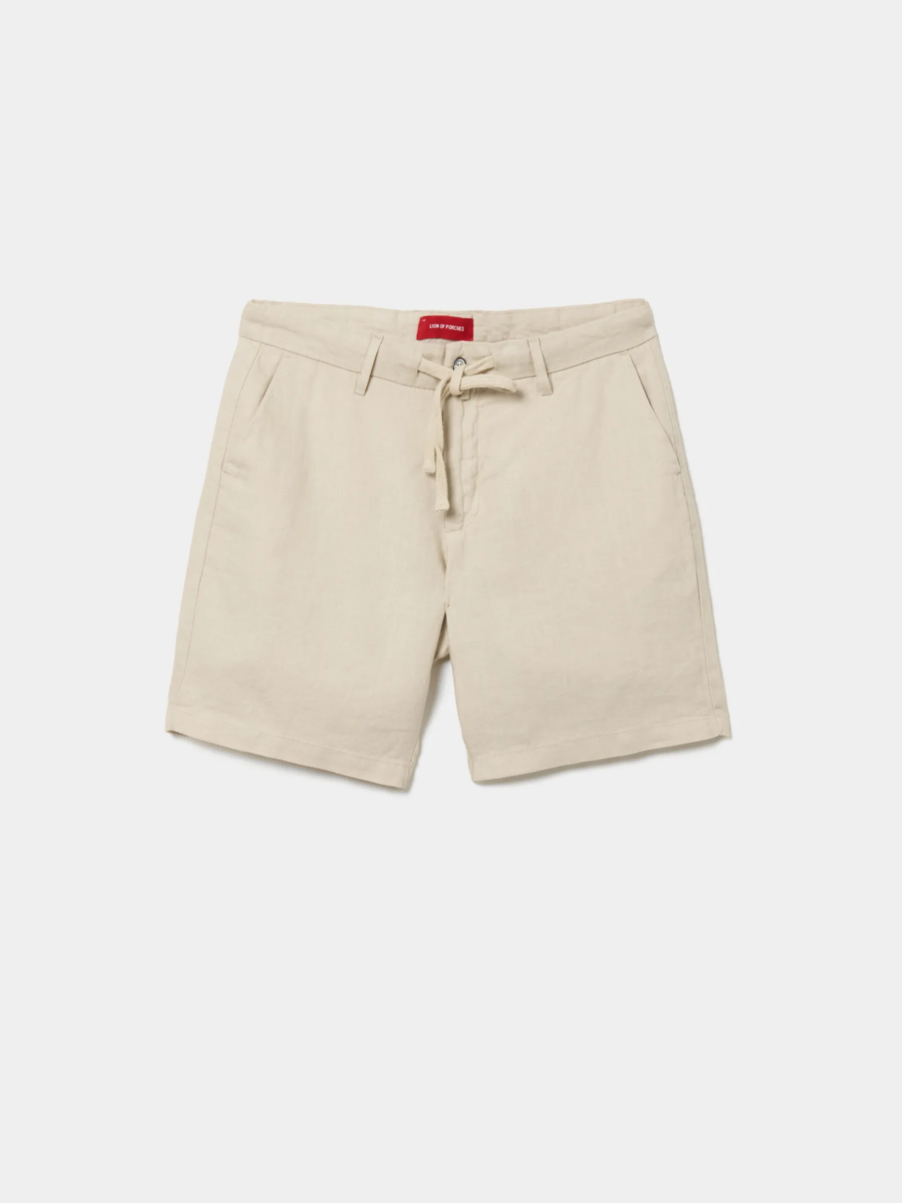 LION OF PORCHES Calções^Bermudas 100% linho com bolsos