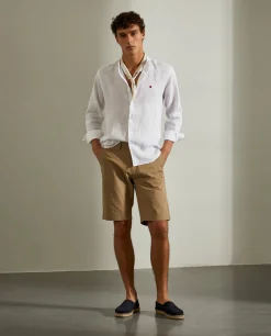 LION OF PORCHES Calções^Bermudas chino para homem