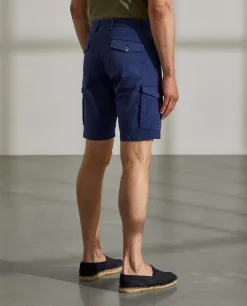 LION OF PORCHES Calções^Bermudas de algodão stretch com bolsos laterais