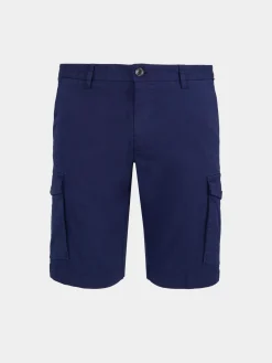 LION OF PORCHES Calções^Bermudas de algodão stretch com bolsos laterais
