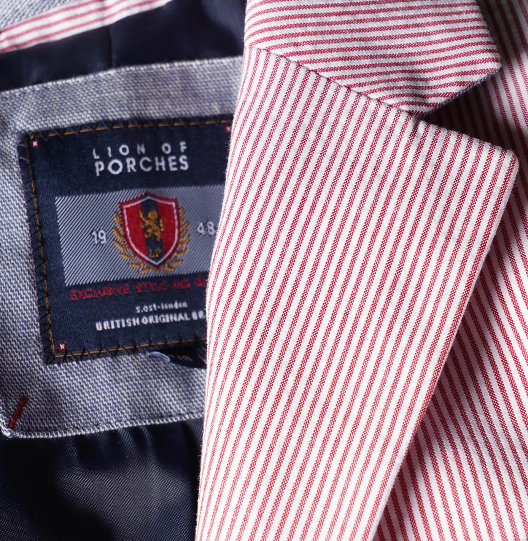 LION OF PORCHES Blazers^Blazer de Riscas