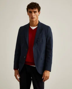 LION OF PORCHES Blazers^Blazer slim fit com bolsos