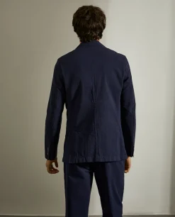 LION OF PORCHES Blazers^Blazer slim fit com textura de riscas seersucker