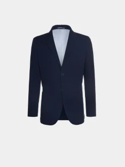 LION OF PORCHES Blazers^Blazer slim fit com textura de riscas seersucker