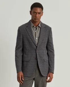 LION OF PORCHES Blazers^Blazer slim fit em algodão e lã