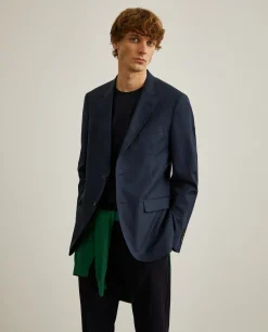 LION OF PORCHES Blazers^Blazer slim fit em algodão e lã