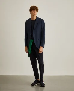 LION OF PORCHES Blazers^Blazer slim fit em algodão e lã