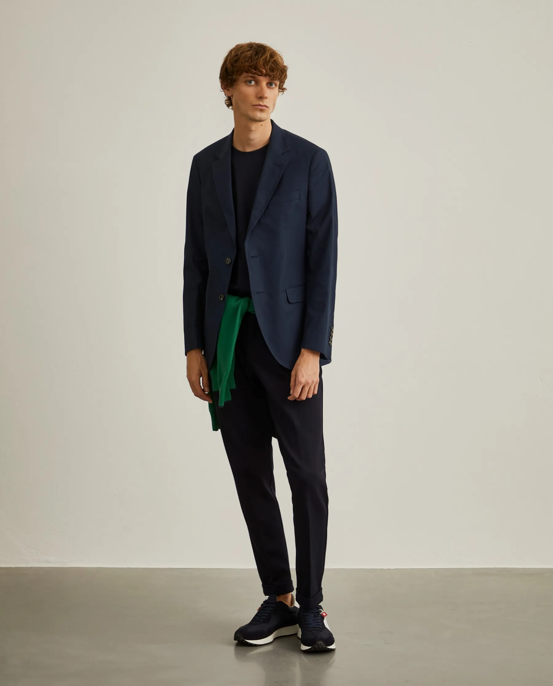 LION OF PORCHES Blazers^Blazer slim fit em algodão e lã