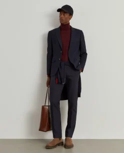 LION OF PORCHES Blazers^Blazer slim fit em algodão e lã