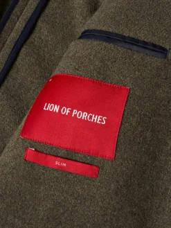 LION OF PORCHES Blazers^Blazer slim fit mistura de lã