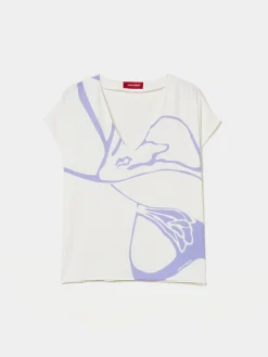 MULHER LION OF PORCHES Blusas^Blusa fluida com padrão floral