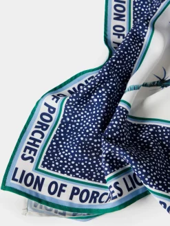 MULHER LION OF PORCHES Blusas^Blusa poncho com estampado