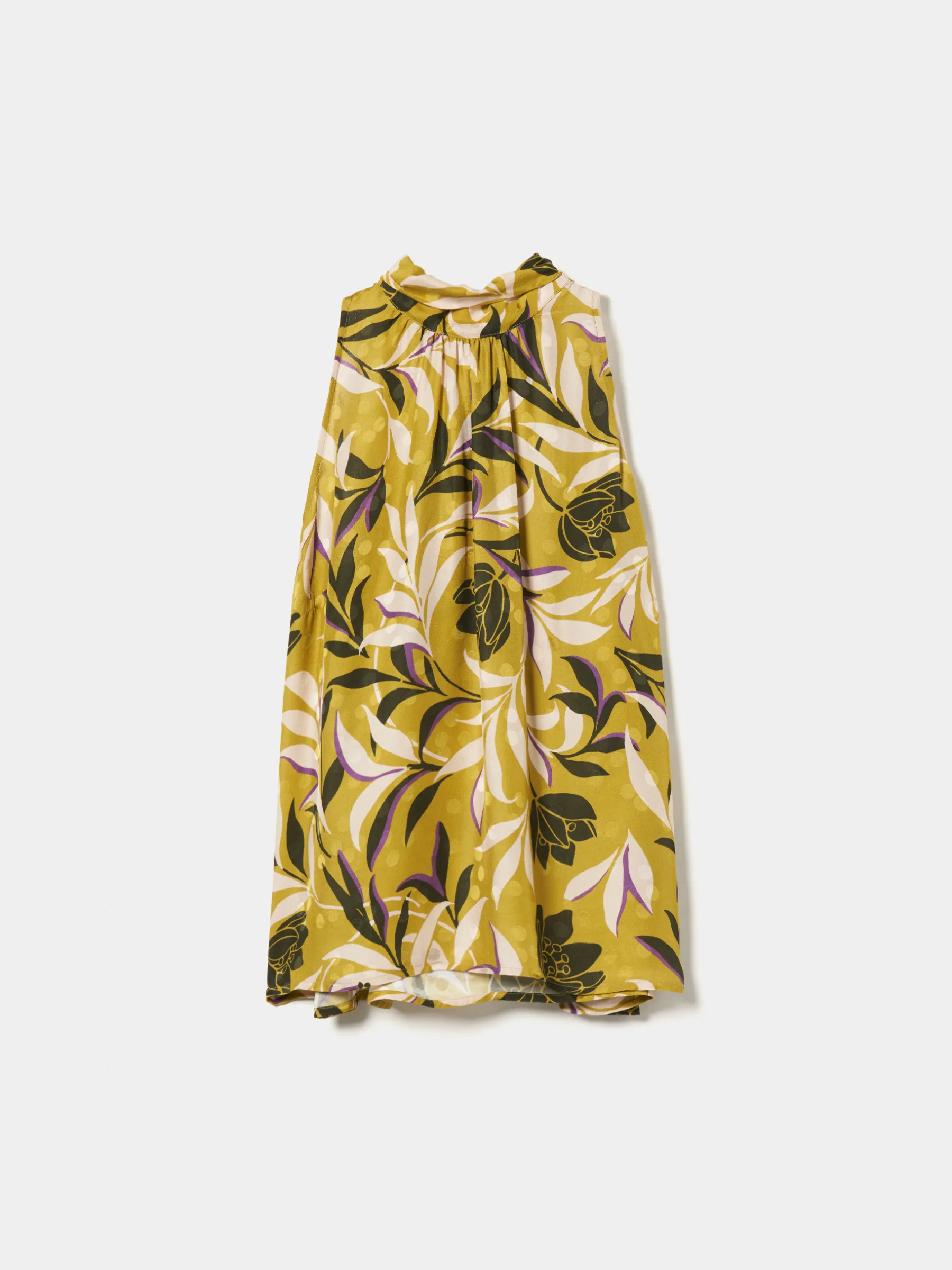 MULHER LION OF PORCHES Blusas^Blusa tropical sem mangas