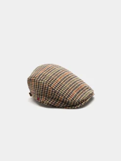 LION OF PORCHES Bonés / Gorros^Boina tartan mistura de lã