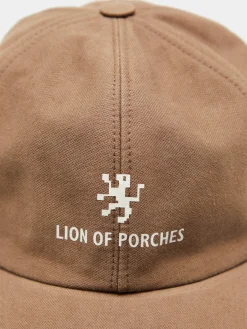LION OF PORCHES Bonés / Gorros^Boné de pala curva com branding na frente