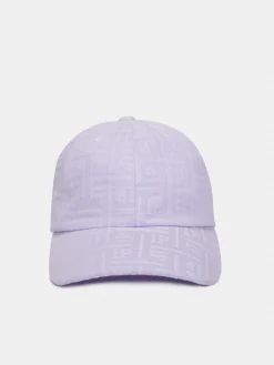 MULHER LION OF PORCHES Bonés / Gorros^Boné para mulher com pala curva e monograma e logótipo