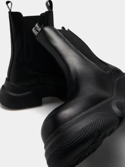 MULHER LION OF PORCHES Botas^Botas chelsea com fita personalizada