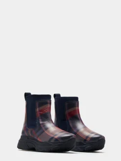 LION OF PORCHES Botas^Botas chelsea xadrez