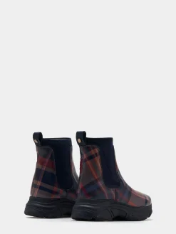 LION OF PORCHES Botas^Botas chelsea xadrez