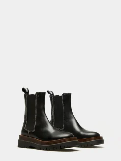 MULHER LION OF PORCHES Botas^Botins chelsea em pele