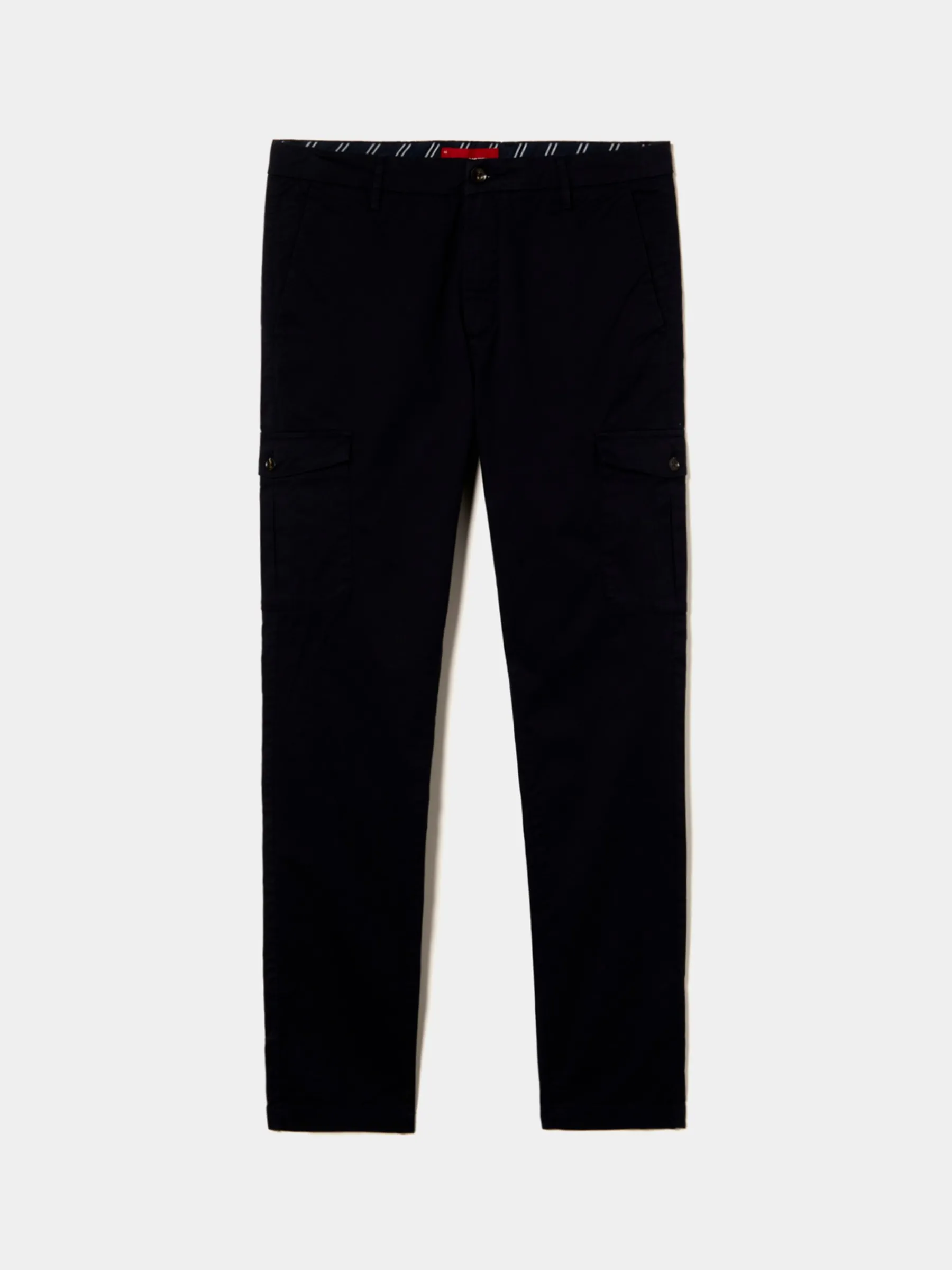 LION OF PORCHES Calças^Calças chino estilo cargo slim fit