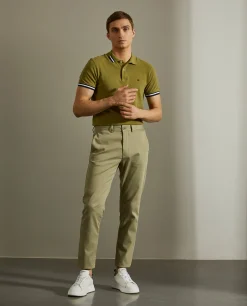 LION OF PORCHES Calças^Calças chino slim fit