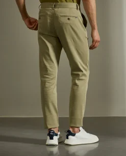 LION OF PORCHES Calças^Calças chino slim fit