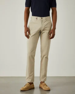 LION OF PORCHES Calças^Calças chino slim fit