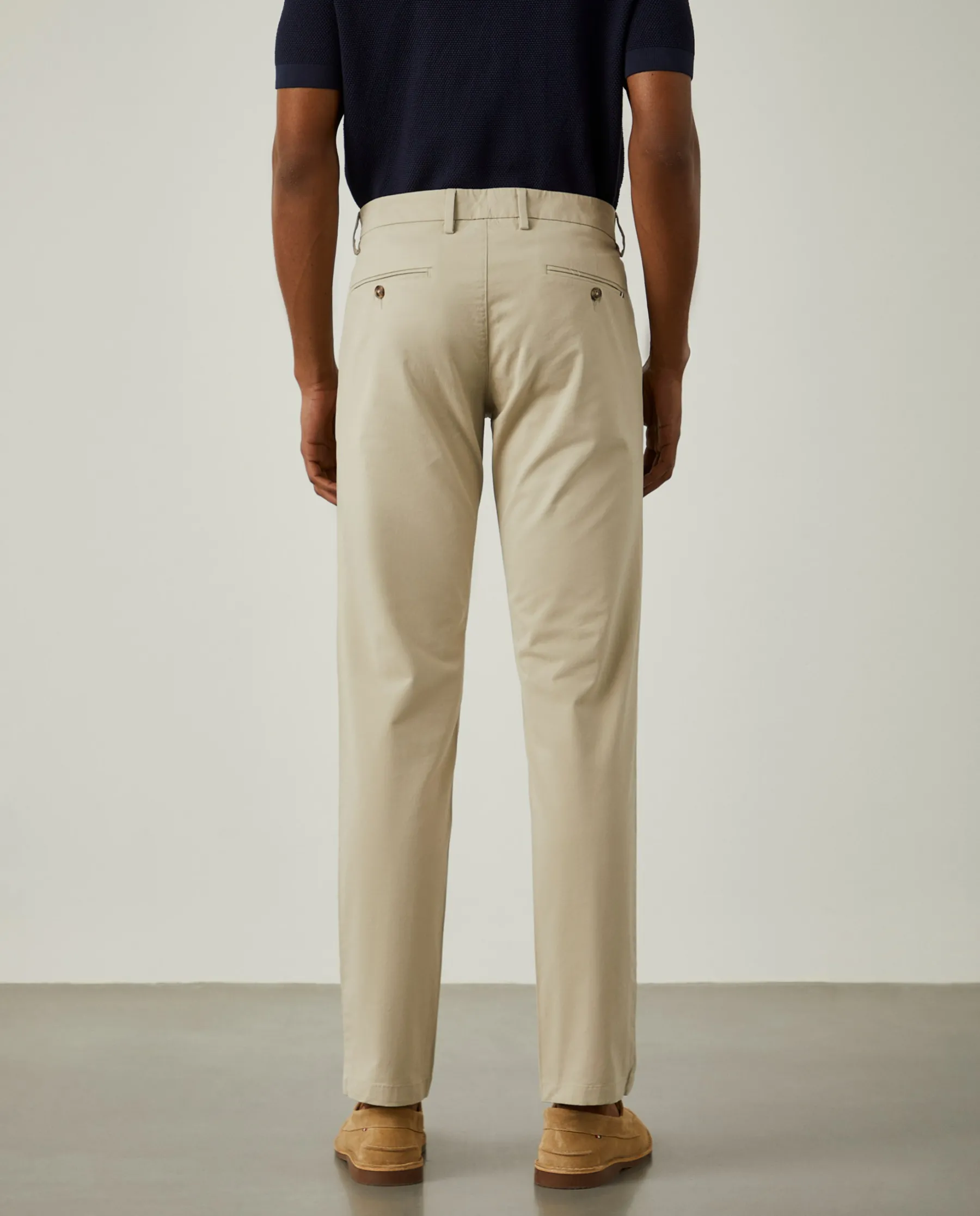 LION OF PORCHES Calças^Calças chino slim fit