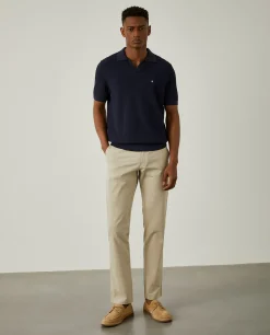 LION OF PORCHES Calças^Calças chino slim fit