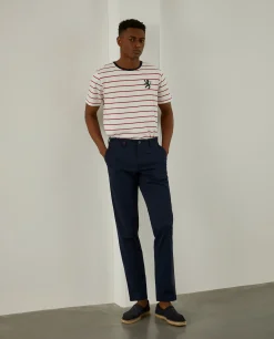 LION OF PORCHES Calças^Calças chino slim fit