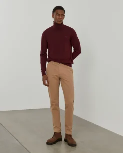LION OF PORCHES Calças^Calças chino slim fit