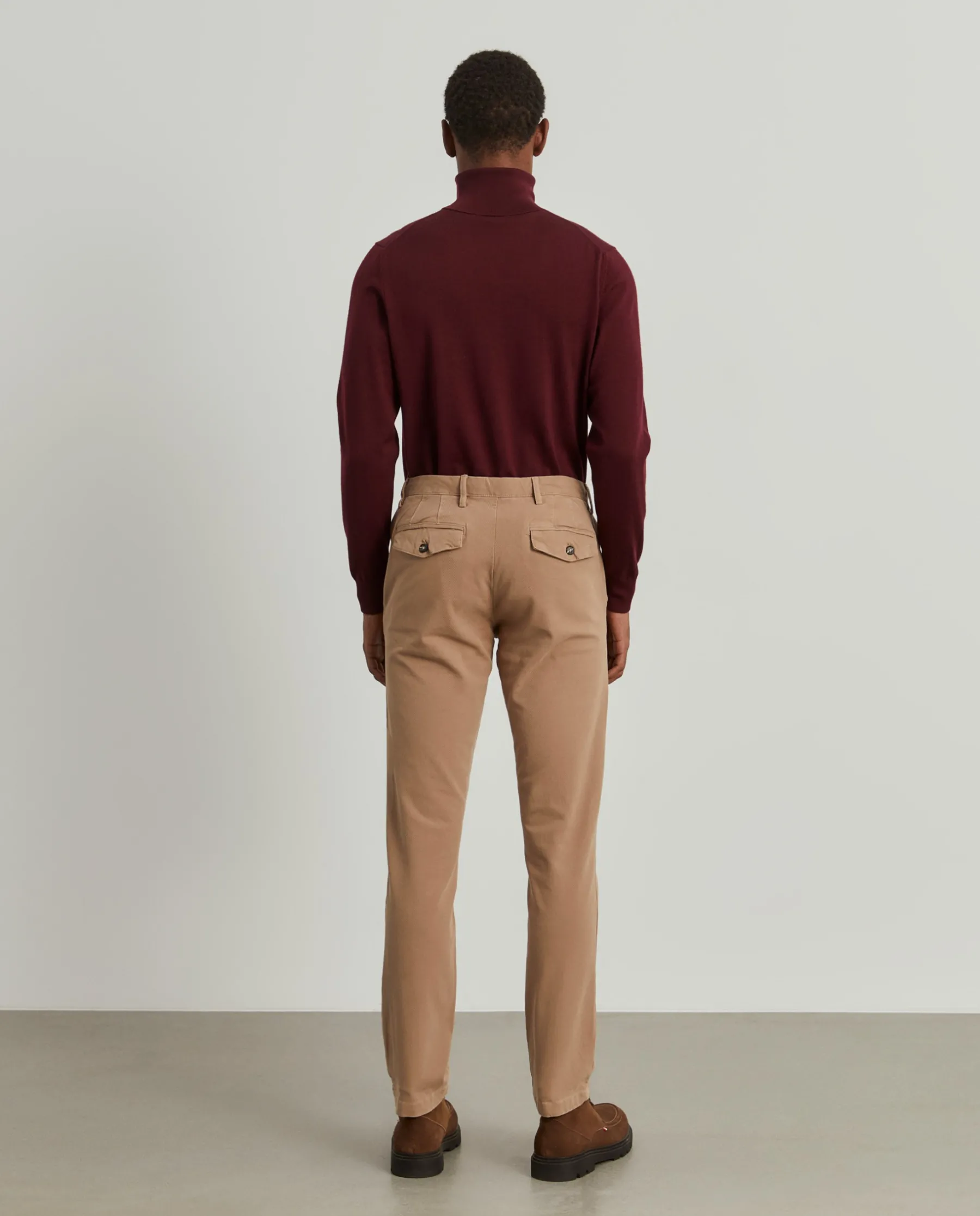 LION OF PORCHES Calças^Calças chino slim fit