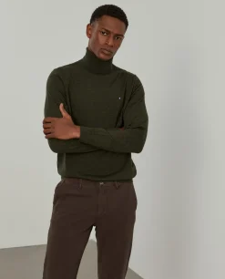 LION OF PORCHES Calças^Calças chino slim fit