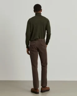 LION OF PORCHES Calças^Calças chino slim fit