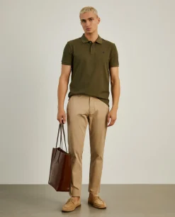 LION OF PORCHES Calças^Calças chino slim fit