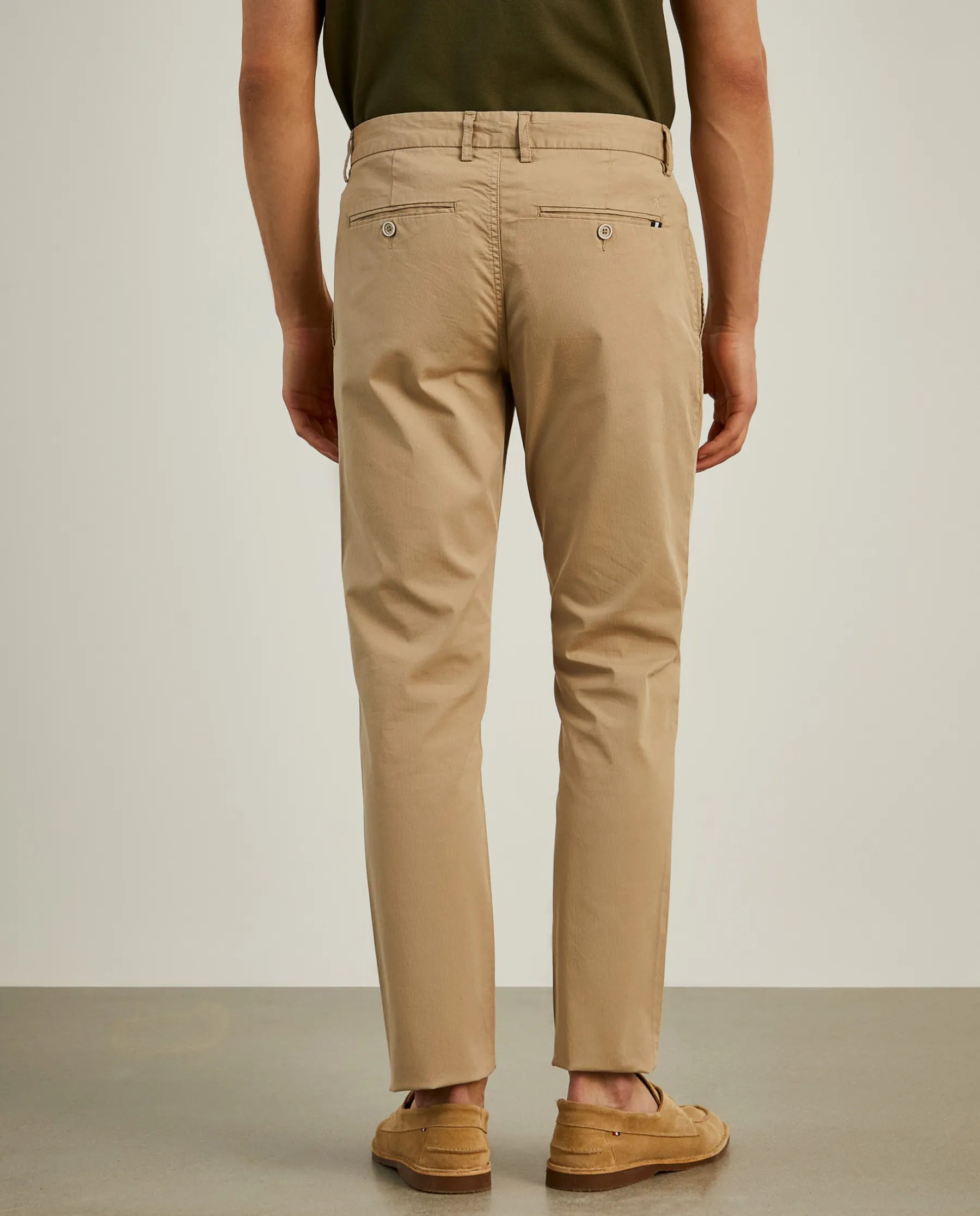 LION OF PORCHES Calças^Calças chino slim fit