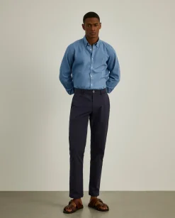 LION OF PORCHES Calças^Calças chino slim fit