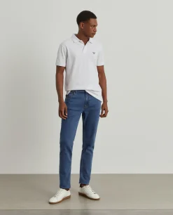LION OF PORCHES Calças^Calças de ganga slim fit