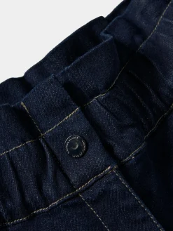 LION OF PORCHES Calças^Calças denim com folho