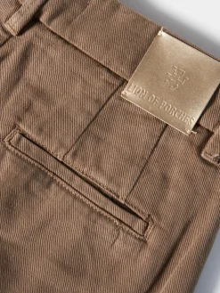MULHER LION OF PORCHES Calças^Calças denim com prega