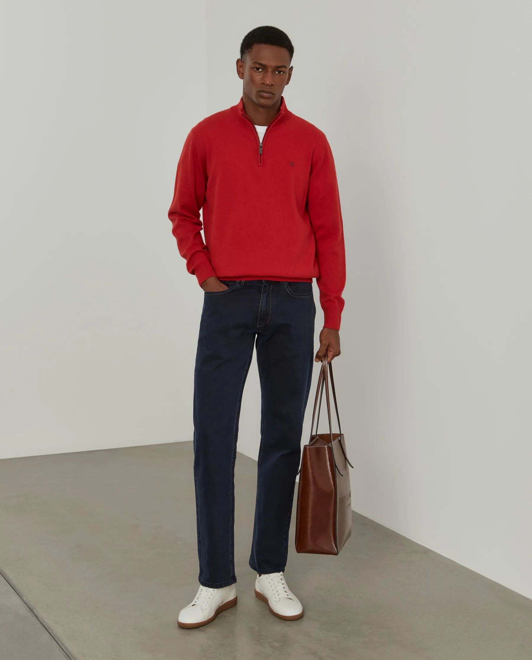 LION OF PORCHES Calças^Calças denim regular fit
