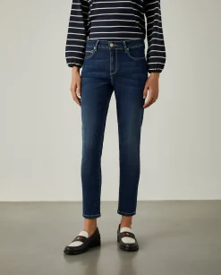 MULHER LION OF PORCHES Calças^Calças denim regular fit