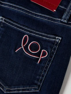MULHER LION OF PORCHES Calças^Calças denim regular fit