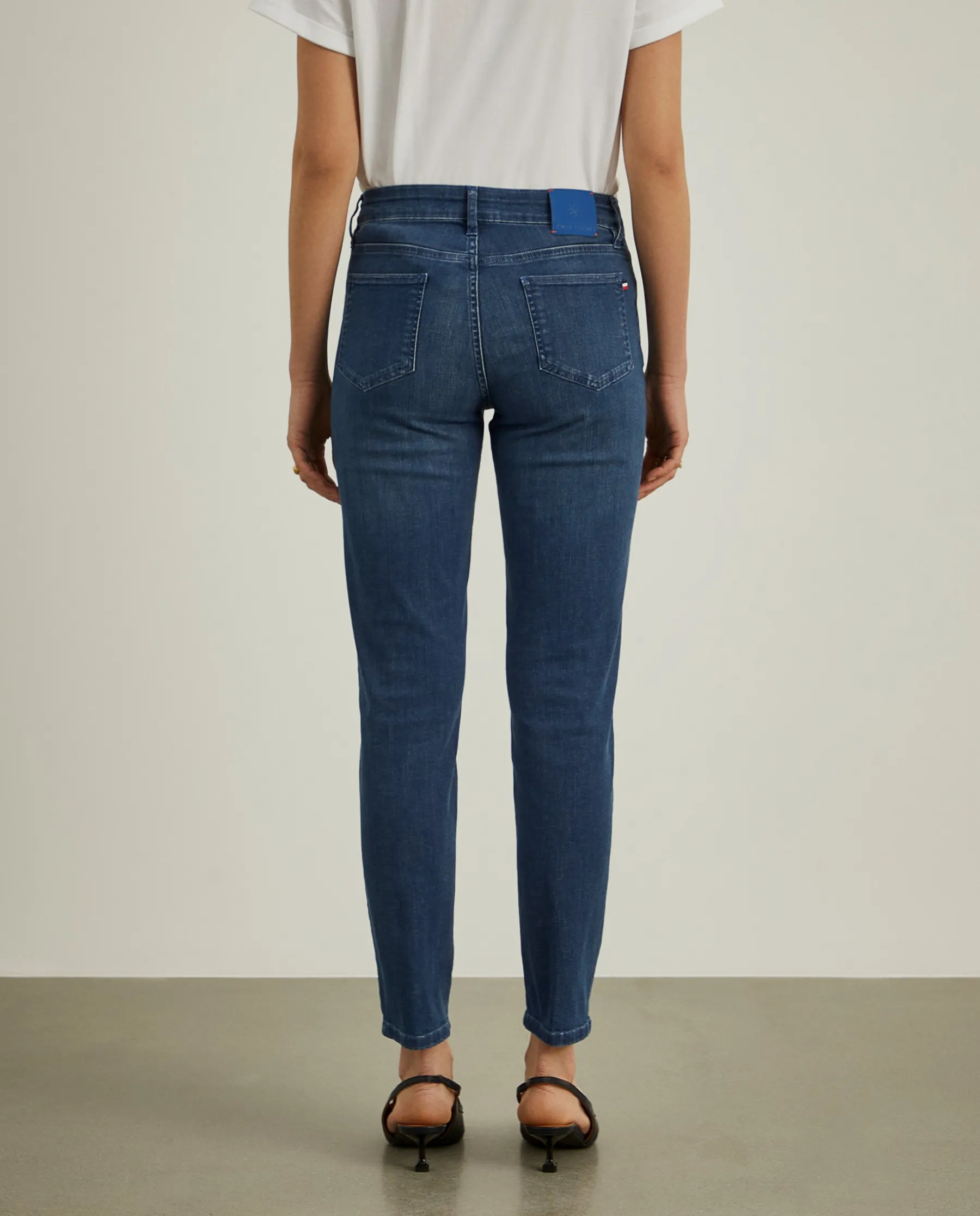 MULHER LION OF PORCHES Calças^Calças denim regular fit