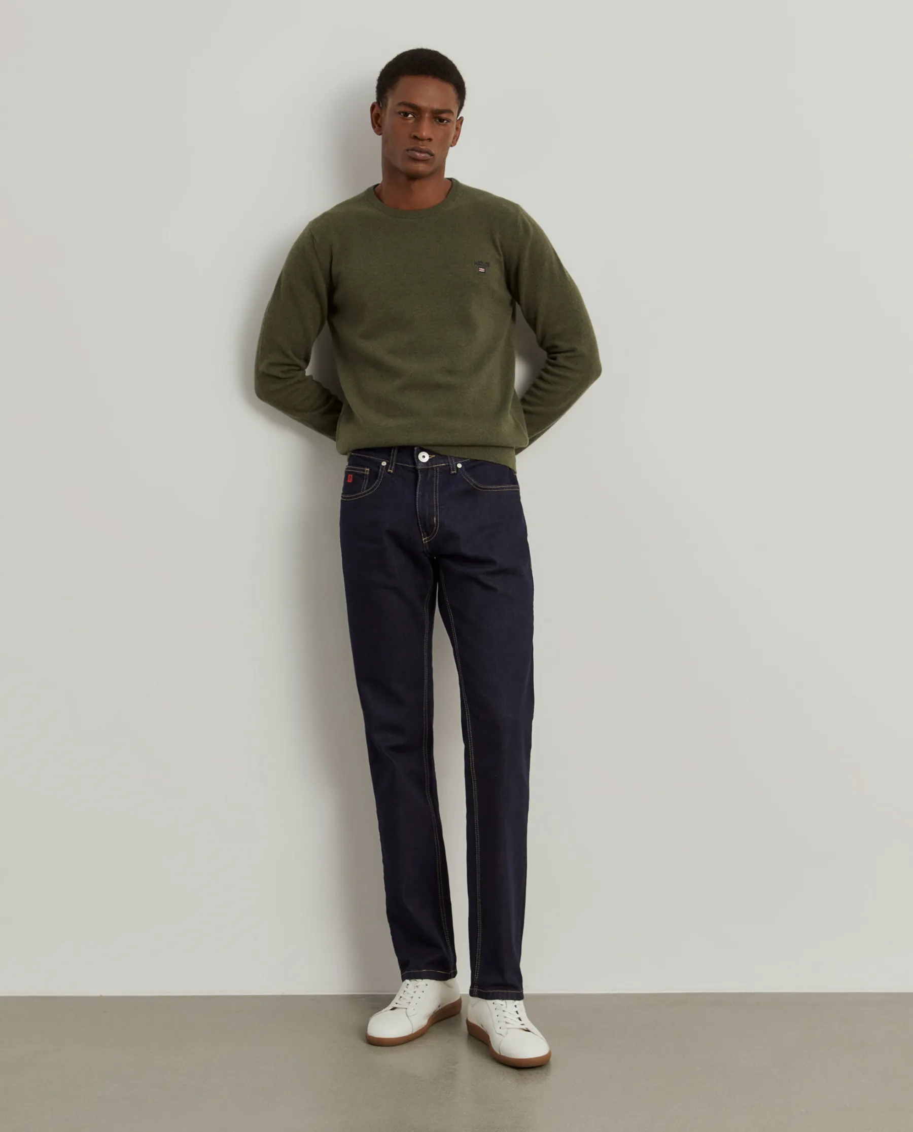 LION OF PORCHES Calças^Calças denim regular fit