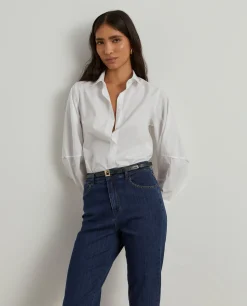 MULHER LION OF PORCHES Calças^Calças denim regular fit