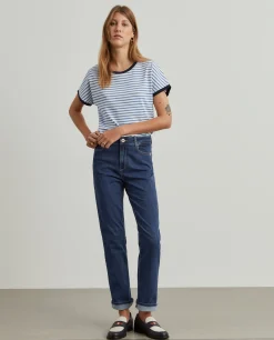 MULHER LION OF PORCHES Calças^Calças denim regular fit