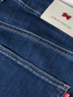 MULHER LION OF PORCHES Calças^Calças denim regular fit